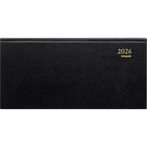 Agenda Brepols Breprint Lima, zwart, 2025-2026
