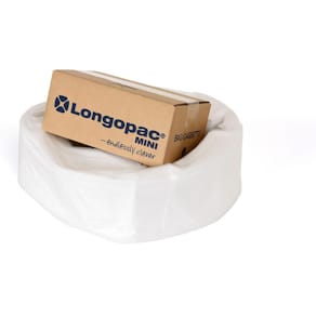 Säckkassett LONGOPAC Mini Strong 45m transparent