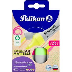 Överstrykningspenna Pelikan neon 4/fp