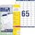 Etikett L7651 38,1x21,2mm 1625/fp