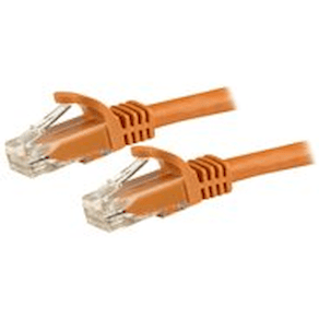 StarTech.com 1m CAT6 Ethernet Cable, 10 Gigabit Snagless RJ45