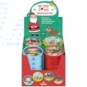 Geduldspiel MOSES Up & Down, Weihnachten, Junior-Ausgabe, 4-fach