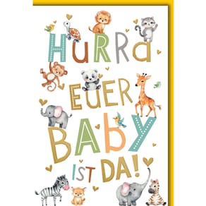 Grußkarte Freudiges Ereignis