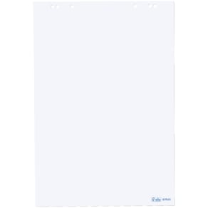 Flipchartblock Herlitz, 20 Blatt, blanko/blanko, weiß