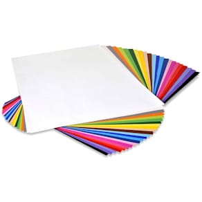 Karton Folia ubestrøget 180 g, 420x600 mm, assort., 250 ark