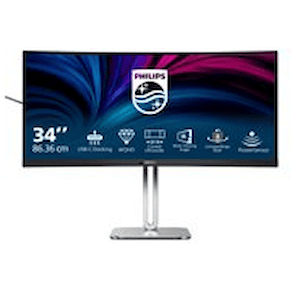 Philips 34B2U5600C - 5000 Series - LED-skärm - böjd - USB - 34"