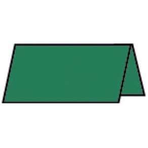 Tischkarte Rössler Paperado, 10 x 10 cm, tannengrün