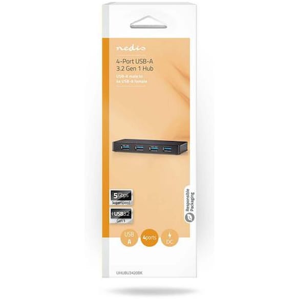 Hub NEDIS 4 USB 3.0