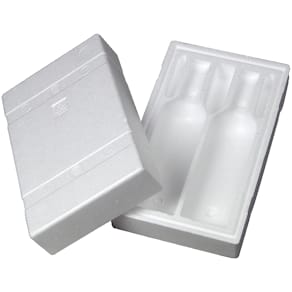 EPS skum, 365 x 200 x 120 mm PS, hvid, pakke med 36 stk palle 5