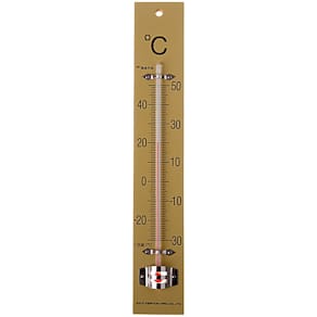 Thermometer Bouhon, 25 x 4 cm, hout