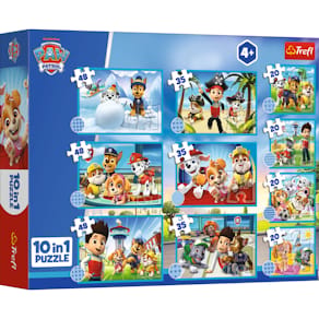 Puzzle Trefl 10-in-1 The Brave Paw Patrol Team