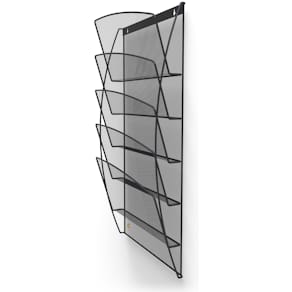 Blankettfack ALBA A4S 5-fack sv metall