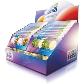 Luftballon KARALOON Glossy Mix, sortiert, 30er Display