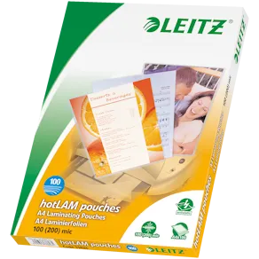 Laminat LEITZ A4 100mic klar 100/fp