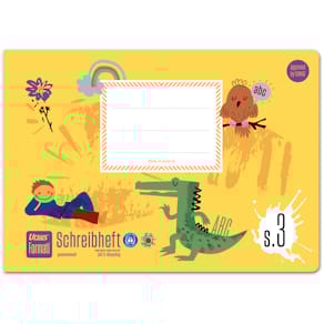Schulheft URSUS Formati, A5 quer, 20 Blatt, vierliniert