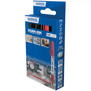 Dura Ink Fine 15 Retail Pack (3) Black/Red
