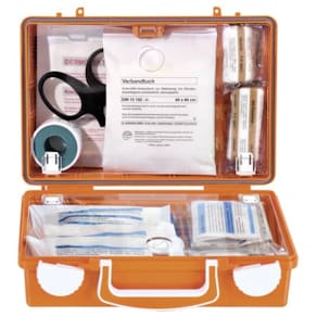 Erste-Hilfe-Koffer SÖHNGEN QUICK-CD, orange, DIN 13157
