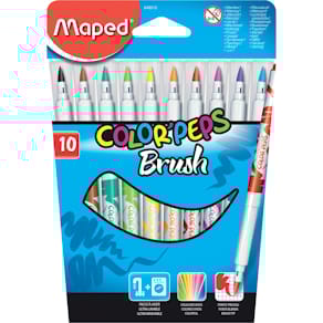 Pinselstifte Maped Color'Peps Brush, 10 Stück, sortiert