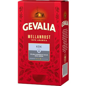 Kaffe GEVALIA Kok Mellanrost, 450g