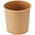 Suppebæger kraftpap 500 ml/16 oz, Ø96 mm, brun, 25 stk