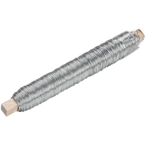 Blumendraht Knorr Prandell, 50 m, 0,50 mm, silber