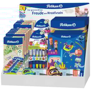 Thekendisplay Pelikan 55ST Kreativ Eco, sortiert