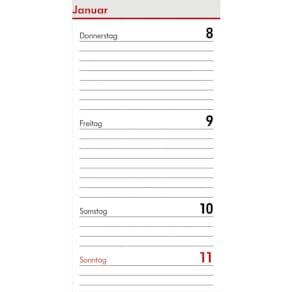 Kalendarium BSB A8 Mini 1W 2S, 2026