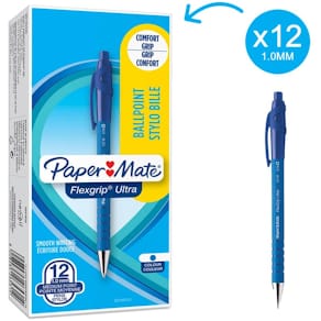 Kugelschreiber Paper Mate FlexGrip Ultra, blau