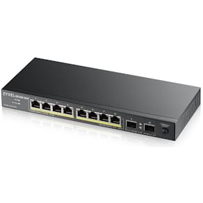 Zyxel GS1100-10HP - Switch - ohanterad - 8 x 10/100/1000 (PoE+)