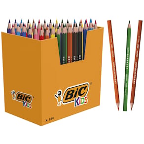 Kleurpotloden Bic Kids Ecolutions Evolution, 144 potloden