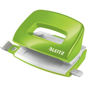 Perforator Leitz NeXXt WOW Mini, 10 blad, groen