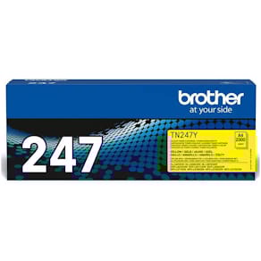 Toner Brother TN-247Y, gelb, 2.300 Seiten (Jumbo)