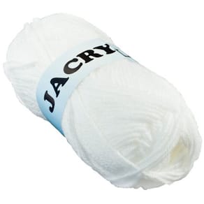 Acrylgarn Vit, 50g