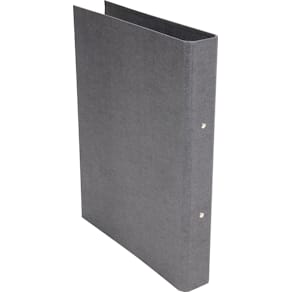 Ringpärm Bigso canvas grå