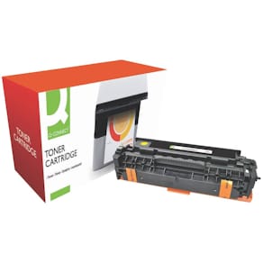 Lasertoner Q-Connect KF16034, für CE412A, gelb, 2.600 S.