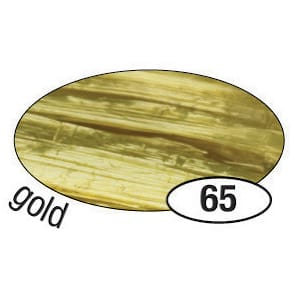 Edelbast Folia Raffia, glänzend, gold