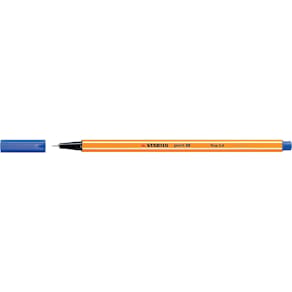Fineliner STABILO point 88, blauw