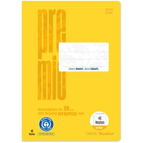 Aufgabenheft Staufen Premio, A5, 48 Blatt, 48 Wochen