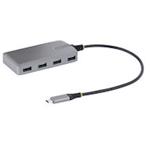 StarTech.com 4-Port USB-C Hub, USB 3.0 5Gbps, Bus Powered, USB