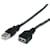 StarTech.com 91 cm svart USB 2.0-förlängningskabel A till A 