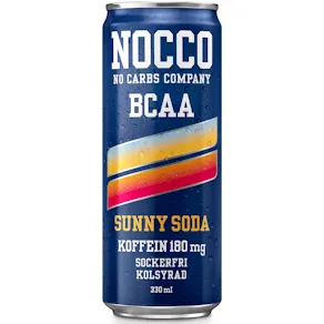 Energidryck NOCCO BCAA Sunny Soda 33cl
