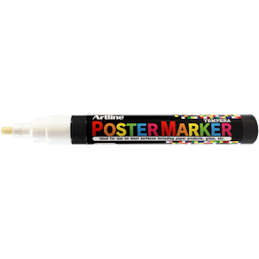 Märkpenna ARTLINE Postermarker 4mm vit
