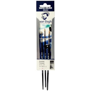 Penselenset Van Gogh 191 klein, aquarel, set van 3 penselen