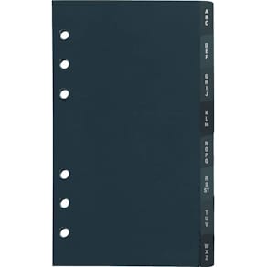 Ersatzregister RIDO Timing 2, Adress Telefon, A6