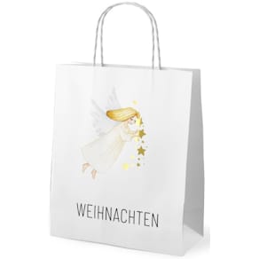 Geschenktragetasche FÜR DICH, Weihnachten, Engel