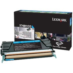 Toner LEXMARK X748H1CG 12K cyan
