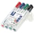Whiteboardmarker Staedtler 351 rund 2 mm, assorteret, 4 stk
