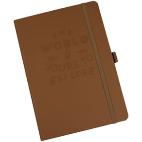 Notizbuch DONAU Outdoor, A5, braun, 56 Blatt, kariert