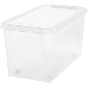 Smart Store 70 Transparent, inklusive hjul