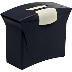 Hængemappeboks Esselte sort karton, 3 stk